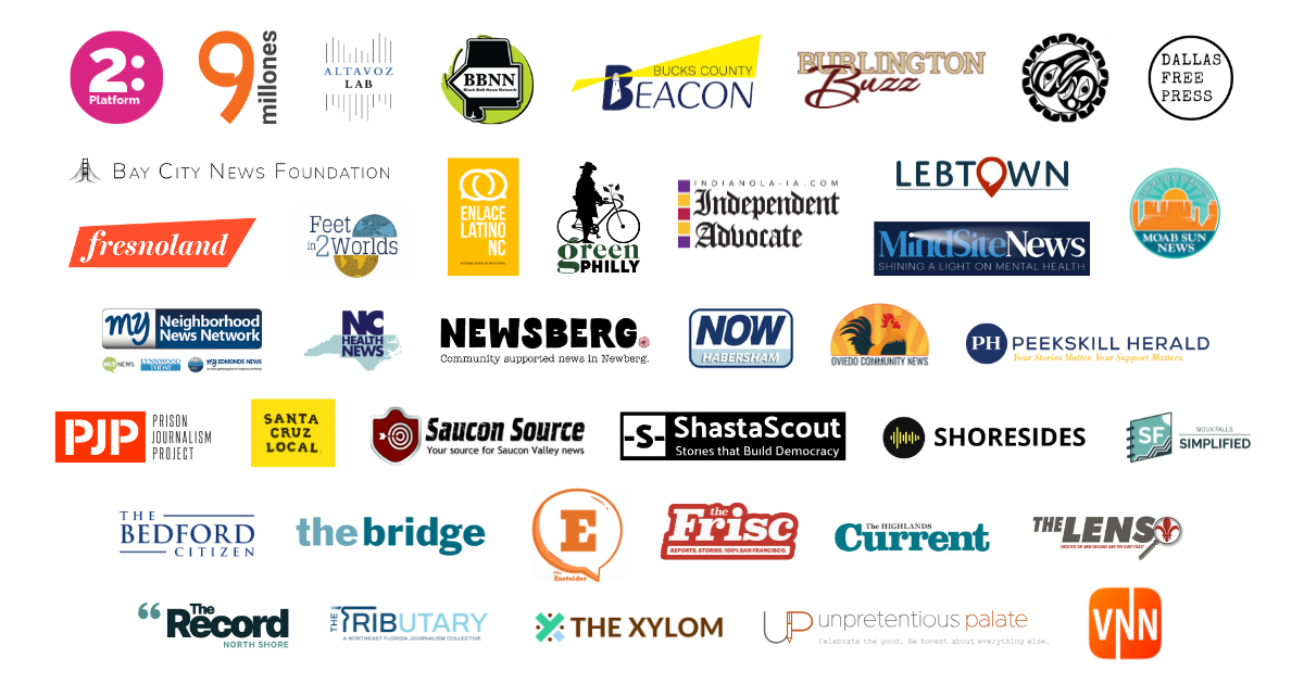 All participant logos featured