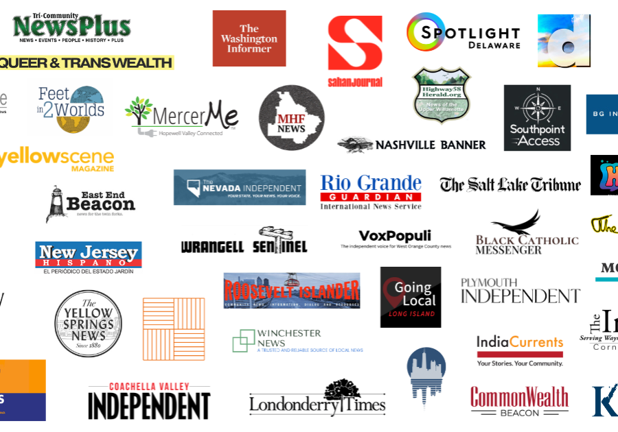 Participating organizations' logos